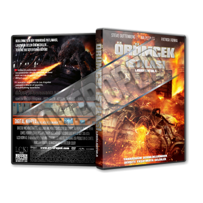 Örümcek İstilası - Lavalantula Türkçe Dvd Cover Tasarımı